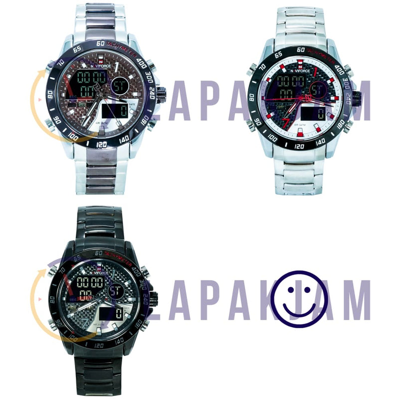 Jam Tangan Analog Digital Naviforce 9171M