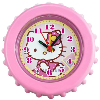 Jam Weker Analog Karakter Anak Esa Pink WE20KAI04KPN