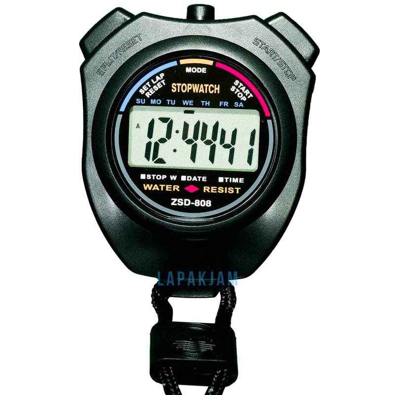 Stopwatch ZSD-808 Hitam