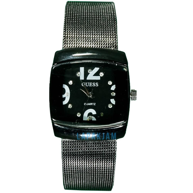 Jam Tangan Analog GS G-12 RP Hitam Hitam