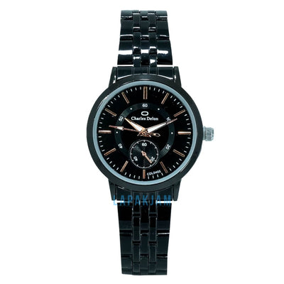 Jam Tangan Analog Formal Charles Delon Gold JACHARCDL0405RHBGOL