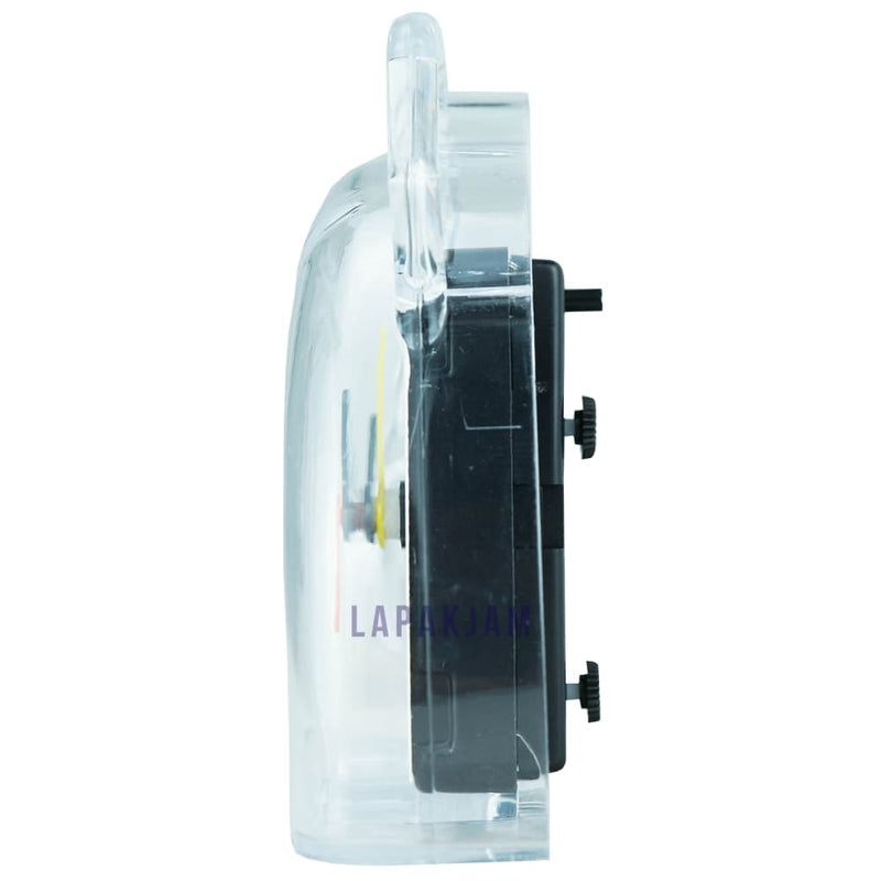 Jam Weker Analog Polos Minimalis Esa Putih WEKA8406TRAPUT