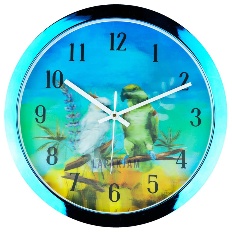 Jam Dinding Analog Animal Pioneer Biru JD75213TD-1LBL