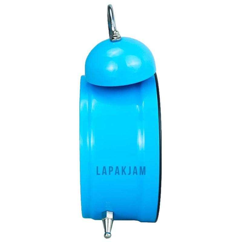 Jam Weker Analog Polos Minimalis Esa Biru WEES839BIR