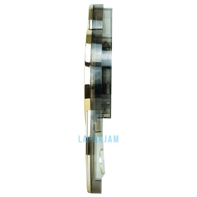 Jam Dinding Bell & Bandul Polos Minimalis Estiloren Gold JDTICRT1T-2OL