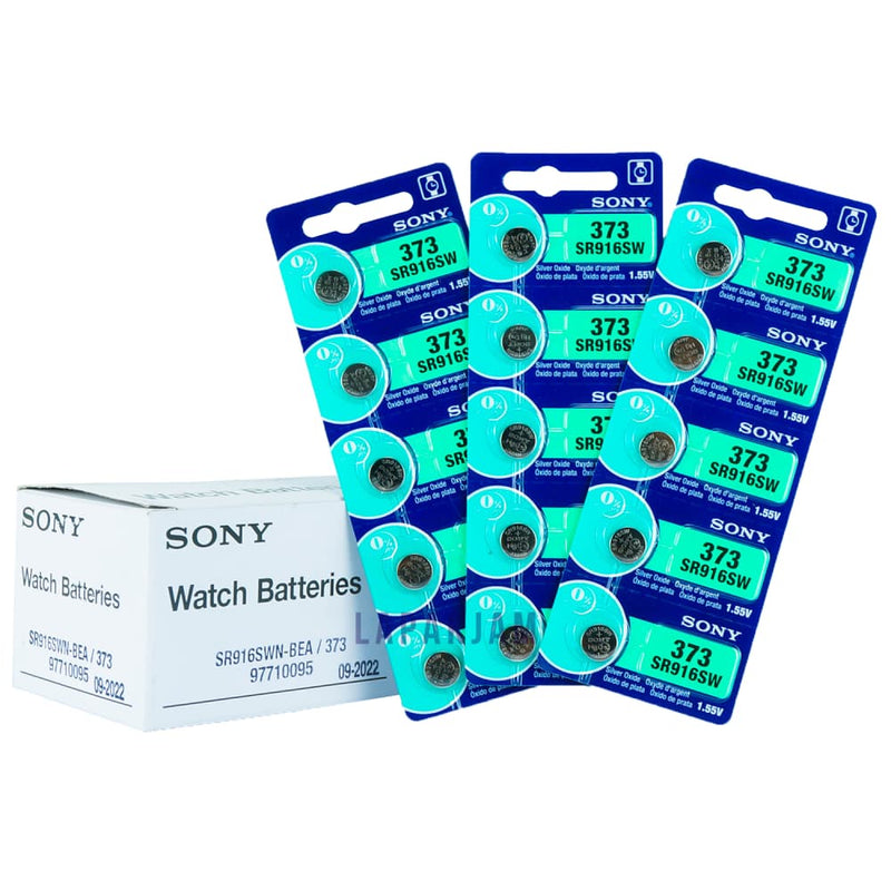 Baterai Jam Tangan Polos Sony Silver BASO373S916SW