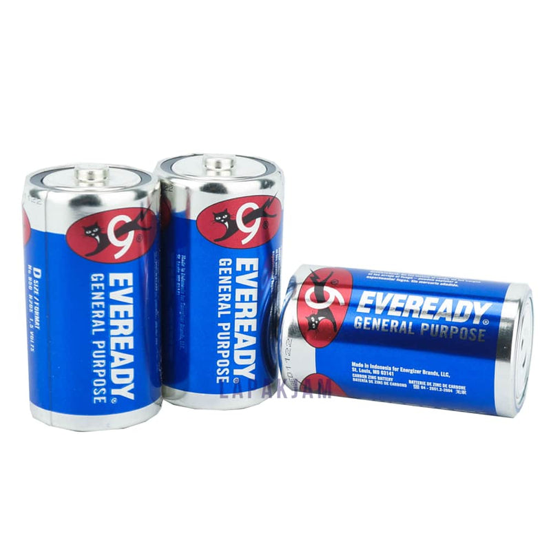 Baterai Jam Dinding Polos Eveready Silver BA0008EVERDBLU