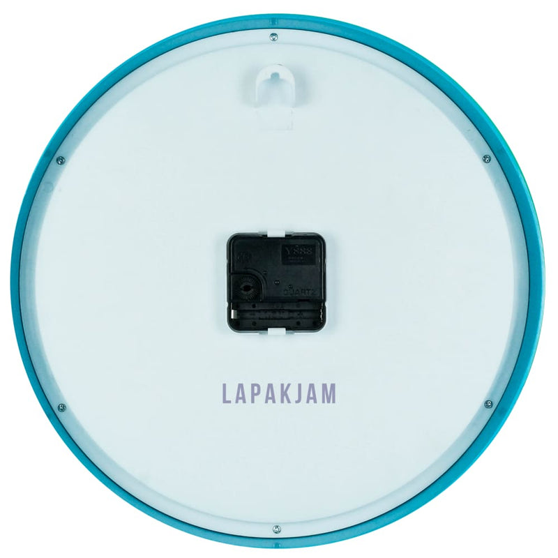 Jam Dinding Analog Polos Minimalis Edison Tosca JDEDISEDW315-T5TOSPUT