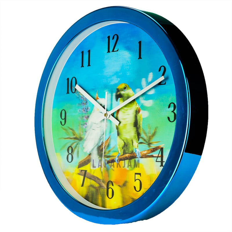 Jam Dinding Analog Animal Pioneer Biru JD75213TD-1LBL