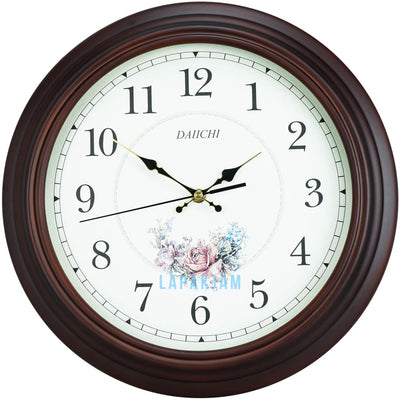 Jam Dinding Analog Polos Minimalis Daiichi Maroon JD10J58-2AR