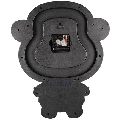Jam Dinding Analog Karakter Anak No Brand Monkey JD25G15KAMO