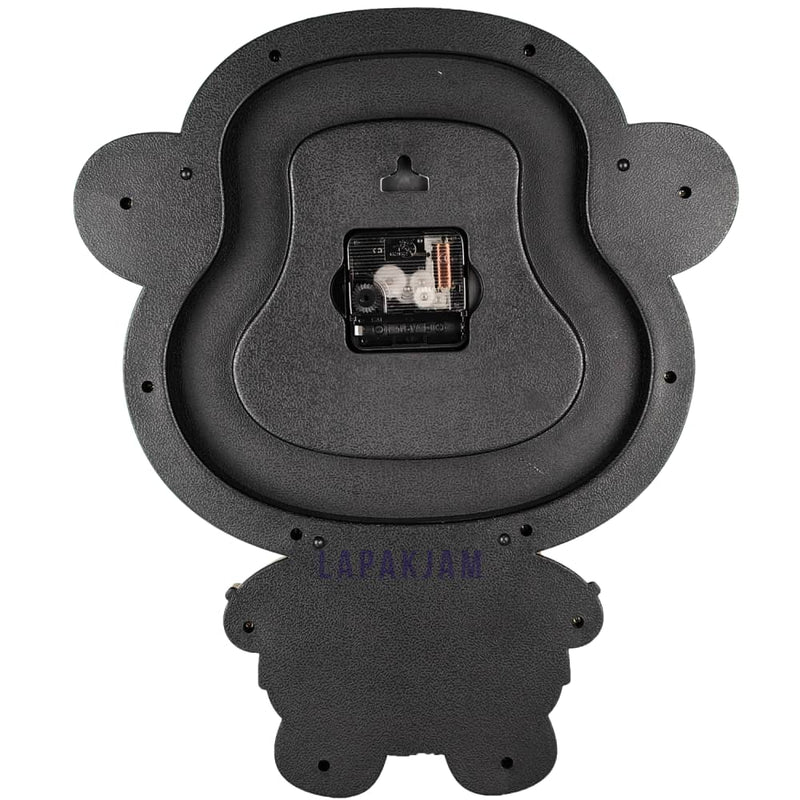 Jam Dinding Analog Karakter Anak No Brand Monkey JD25G15KAMO