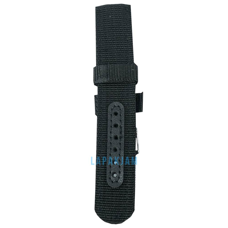 Tali Jam Tangan Kanvas/Kain Polos Fashion Tidak ada Merk Hitam TA013NYLO20HIT