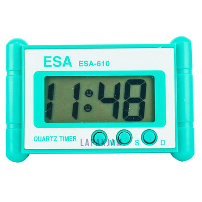 Jam Mobil Digital Polos Minimalis Esa Hijau JMES61HIJ