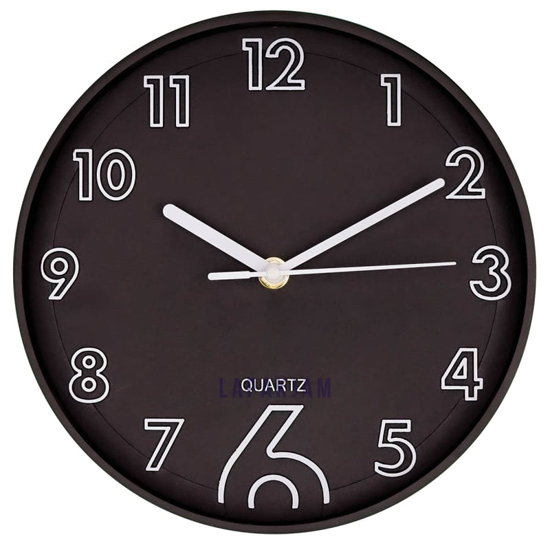 Jam Dinding Alari GD-9872ZH6 Dark Brown