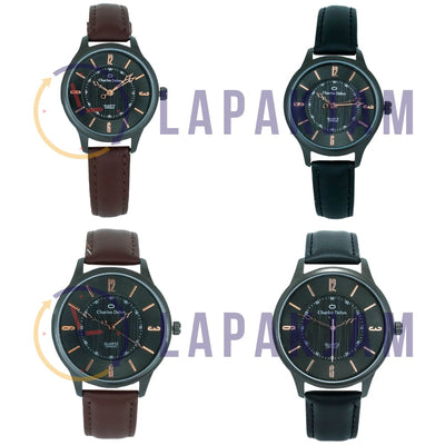 Jam Tangan Analog Formal Charles Delon Coklat Tua JACHARCDW5203KCOKTU