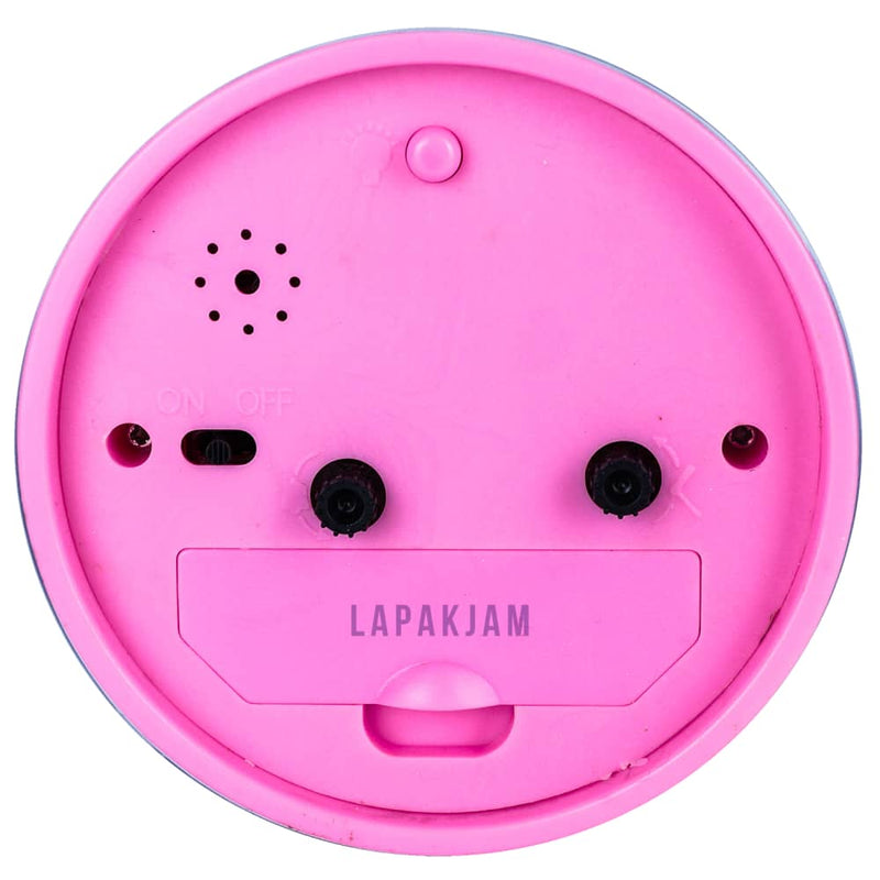 Jam Weker Analog Polos Minimalis Esa Pink WEESA3202PIN