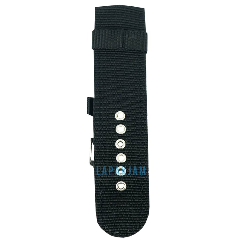 Tali Jam Tangan Kanvas/Kain Polos Fashion Tidak ada Merk Hitam TA016NYLO26HIT