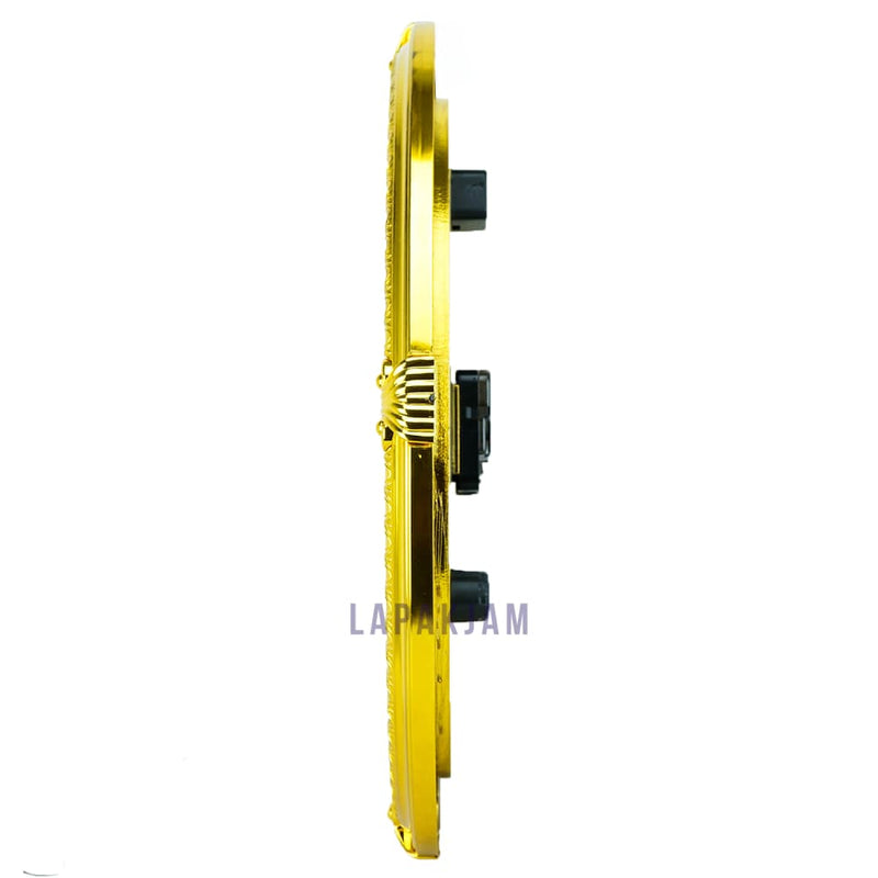 Jam Dinding Analog Nuansa Islami Esa Gold JDES435GGOL