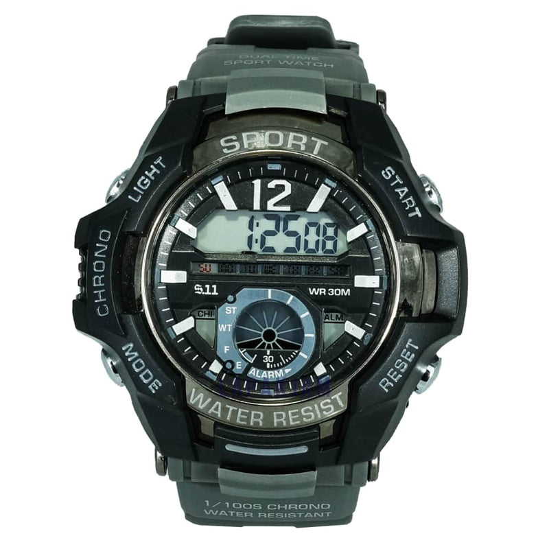 Jam Tangan Digital Sporty 511-B6 Abu Hitam JA511-B6DABUHIT