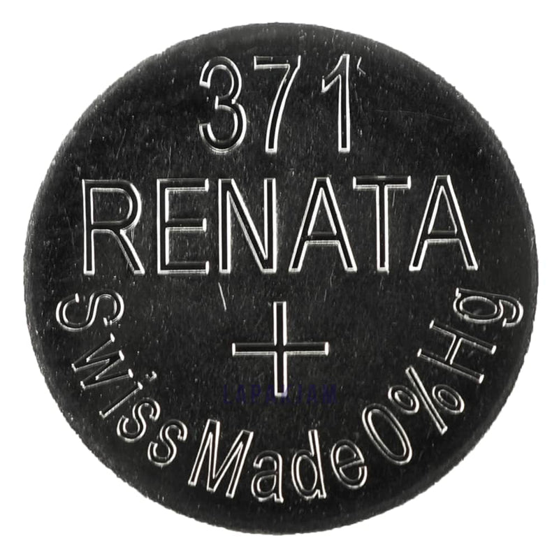 Baterai Jam Tangan Polos Renata Silver BARE371S920SW