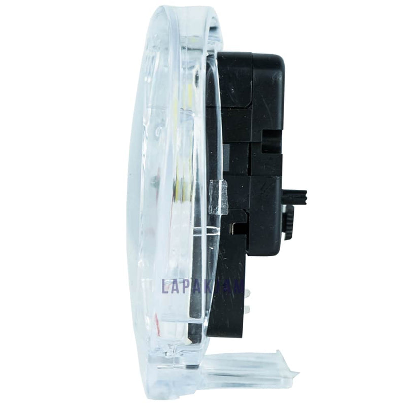 Jam Weker Analog Polos Minimalis Esa Transfarans WE15KAI01RA