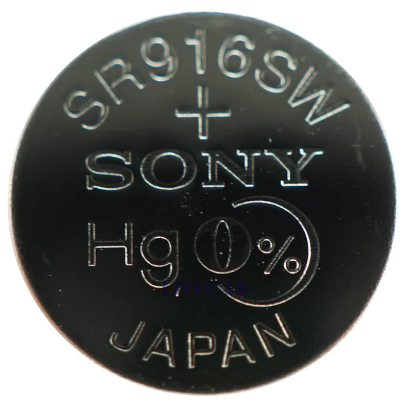 Baterai Jam Tangan Polos Sony Silver BASO373S916SW