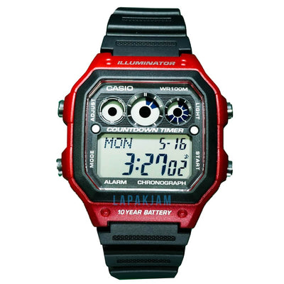 Jam Tangan Digital Casio AE-1300WH-4AVDF