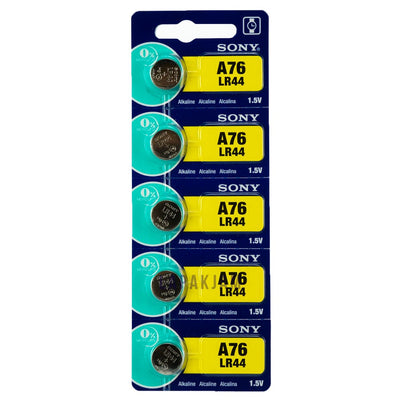 Baterai Jam Tangan Polos Sony Silver BASOA76LR44