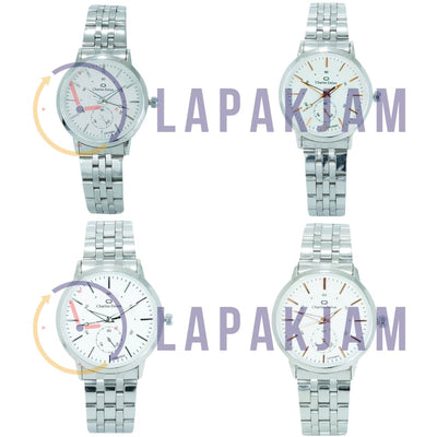 Jam Tangan Analog Formal Charles Delon Silver JACHARWCCDL0405RPBSIL