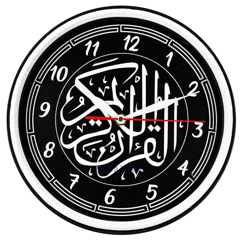 Jam Dinding Analog Nuansa Islami Esa Hitam JDESA763NIHITPUT
