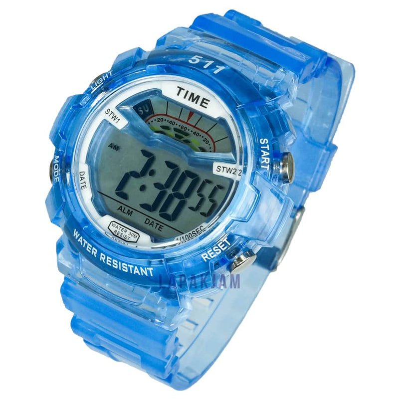 Jam Tangan Digital Sporty 511B3B Biru JA511B3BDBTBIR