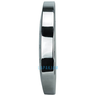 Jam Dinding Analog Polos Minimalis Rolex Silver JDROTT-60-2SIL