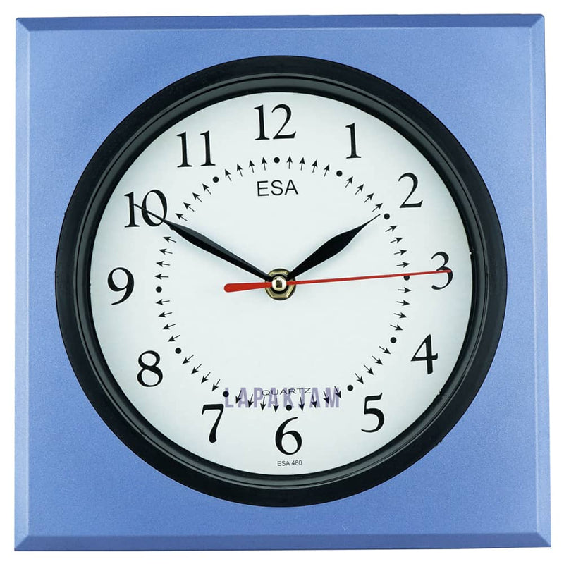 Jam Dinding Analog Polos Minimalis Esa Ungu JDES80TDUNG