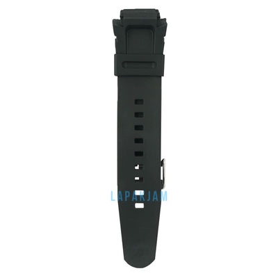 Tali Jam Tangan Karet Polos Fashion Tidak ada Merk Hitam TA0015KRT88HIT