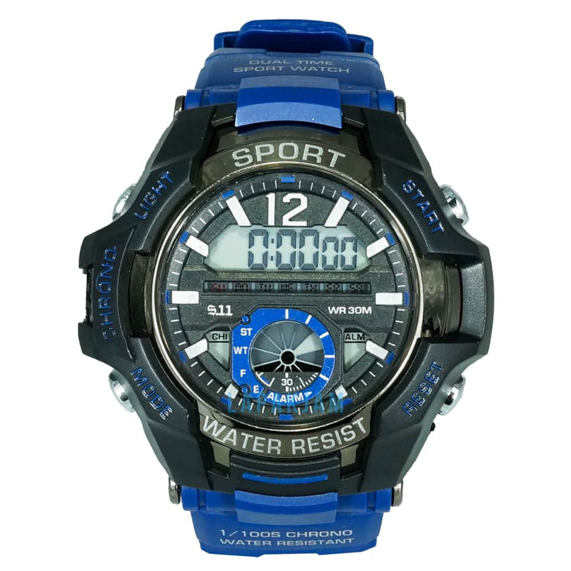 Jam Tangan Digital Sporty 511-B6 Biru Tua JA511-B6DBIRTUHIT
