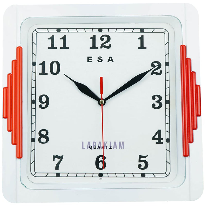 Jam Dinding Analog Polos Minimalis Esa Putih JD0030ESA890PU