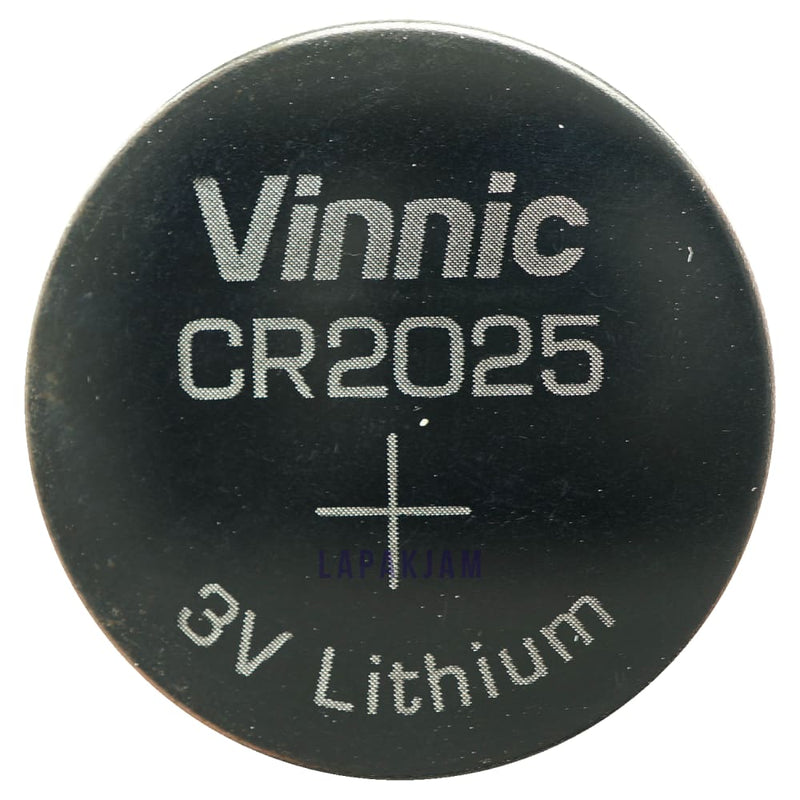 Baterai Jam Tangan Polos Vinnic Silver BAVICR2025