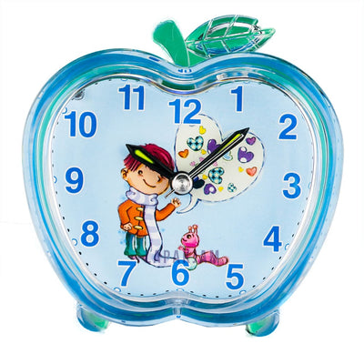 Jam Weker Analog Polos Minimalis Esa Biru WEESA3201BIR