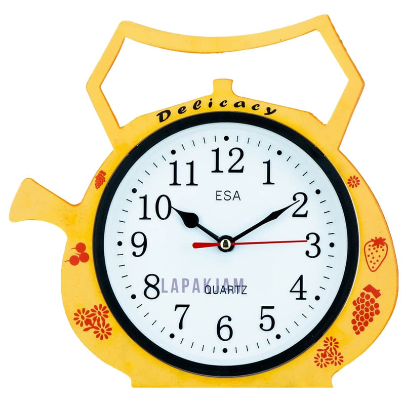 Jam Dinding Analog Karakter Anak Esa Kuning JD0020ESA907KU