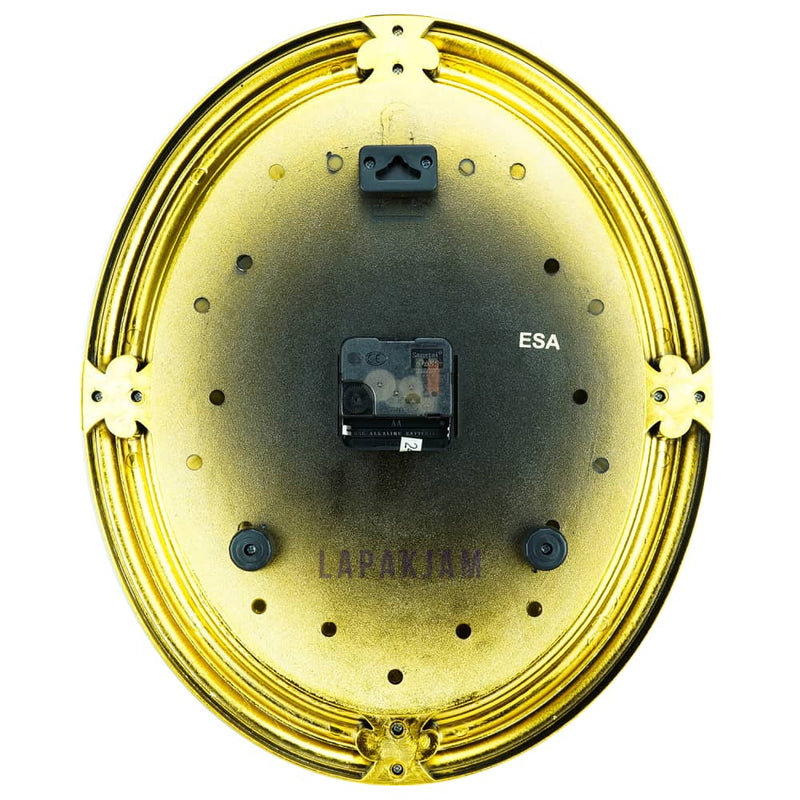 Jam Dinding Analog Nuansa Islami Esa Gold JDES435GGOL
