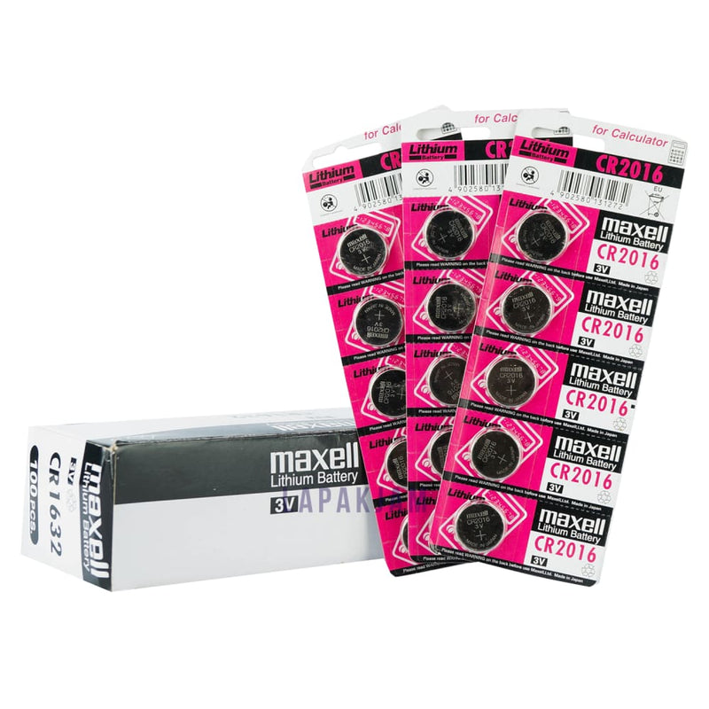 Baterai Jam Tangan Polos Maxell Silver BAMACR2016