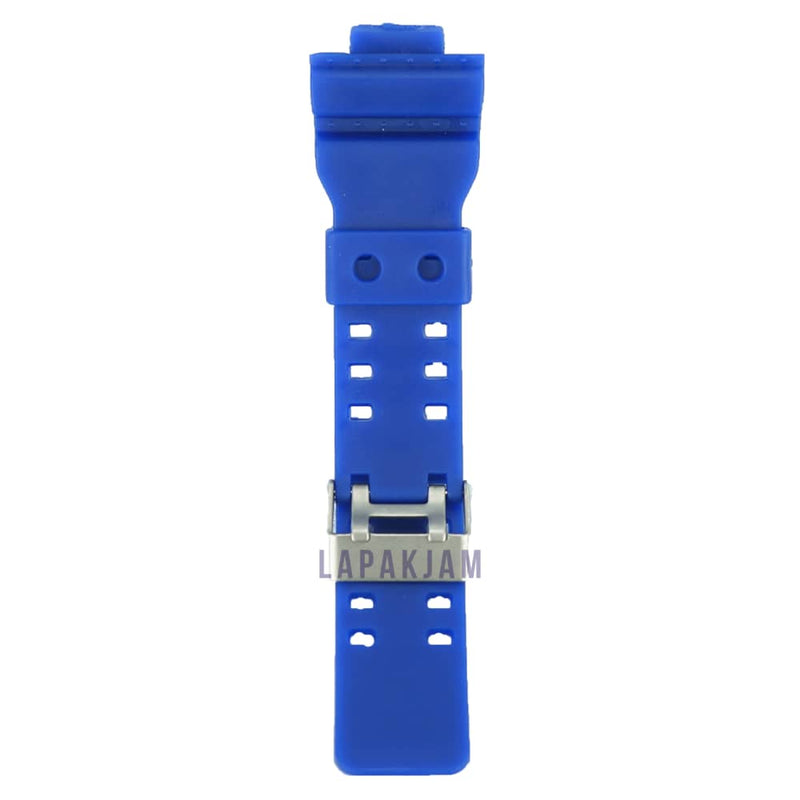 Tali Jam Tangan Karet Polos Fashion Tidak ada Merk Biru TAKR7-6MMIR