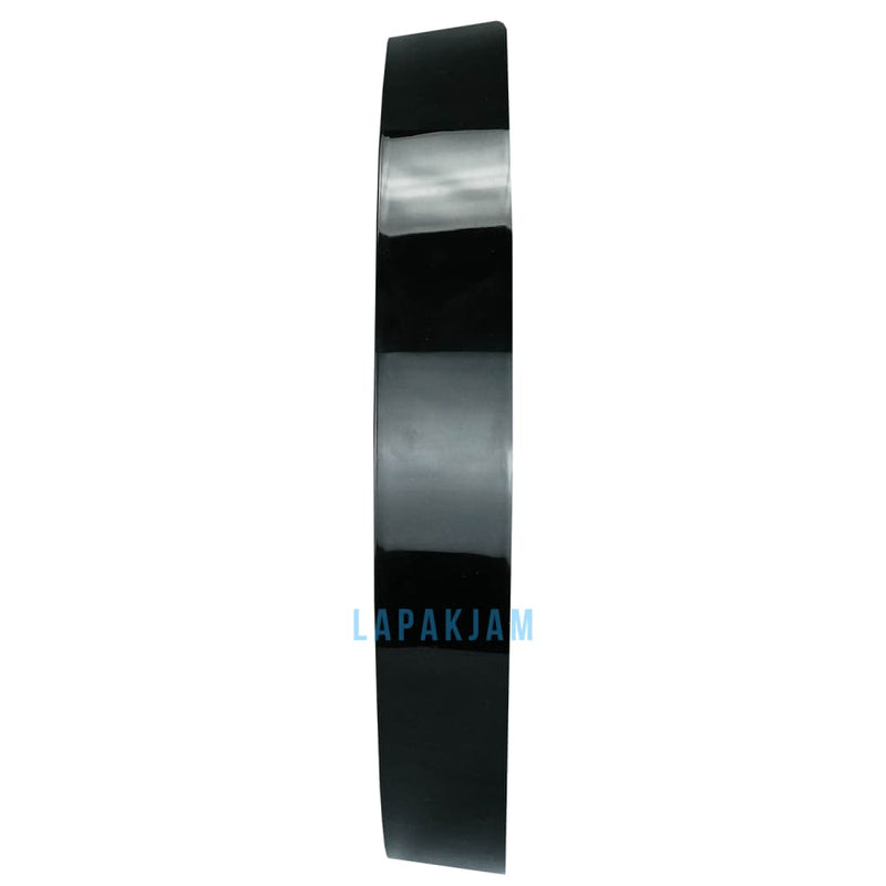 Jam Dinding Analog Polos Minimalis Platinum Hitam JDPLATPT-10772HIT