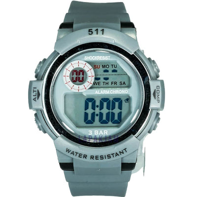 Jam Tangan Digital Sporty 511-B4 Abu Abu JA511-B4DABU