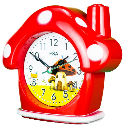 Jam Weker Analog Polos Minimalis Esa Merah WEES110MER