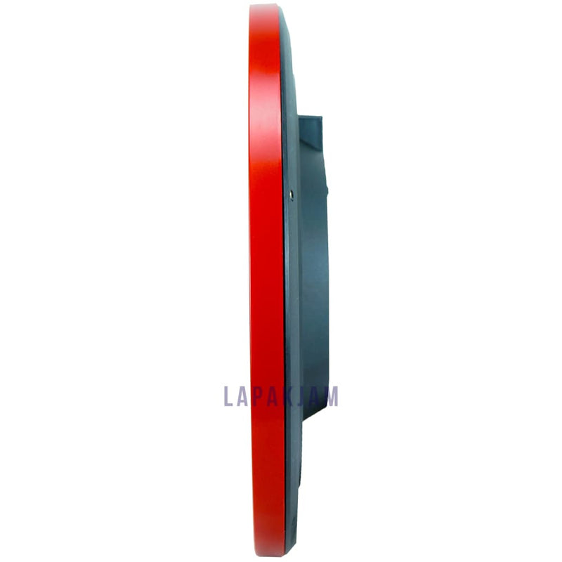 Jam Dinding Analog Polos Minimalis Stylo Merah JDST3252-17MER