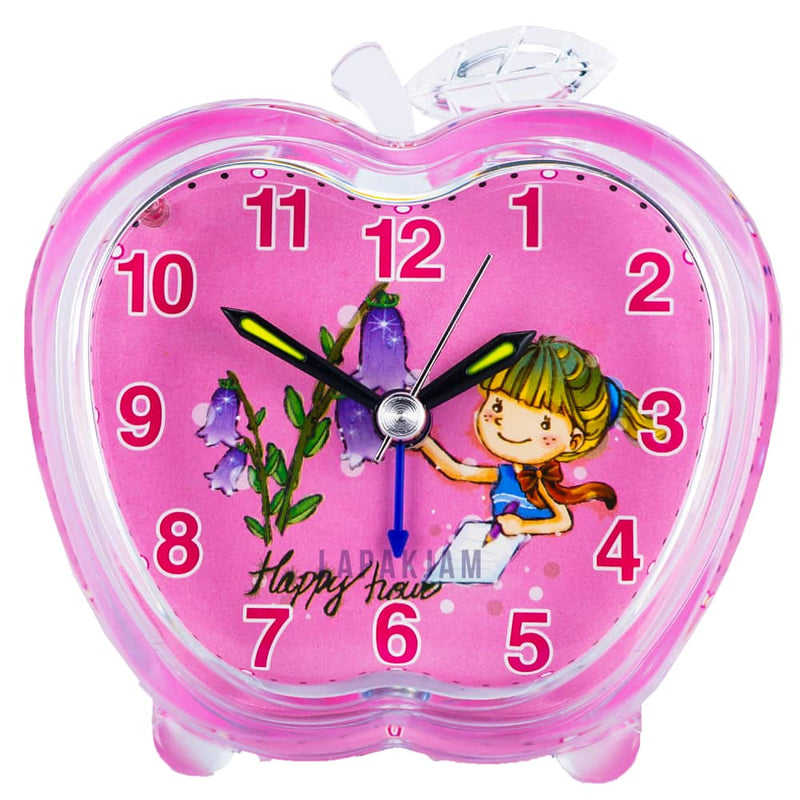 Jam Weker Analog Polos Minimalis Esa Pink WEESA3201PIN