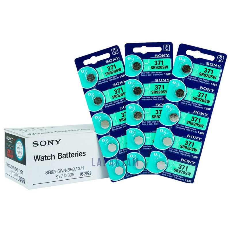 Baterai Jam Tangan Polos Sony Silver BASO37SR920SW