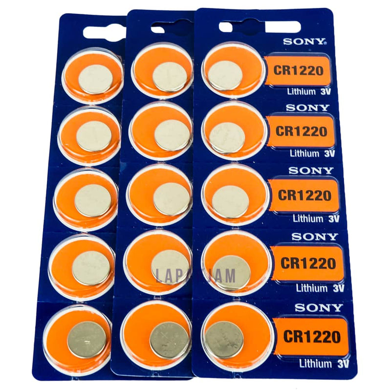 Baterai Jam Tangan Polos Sony Silver BASOCR1220